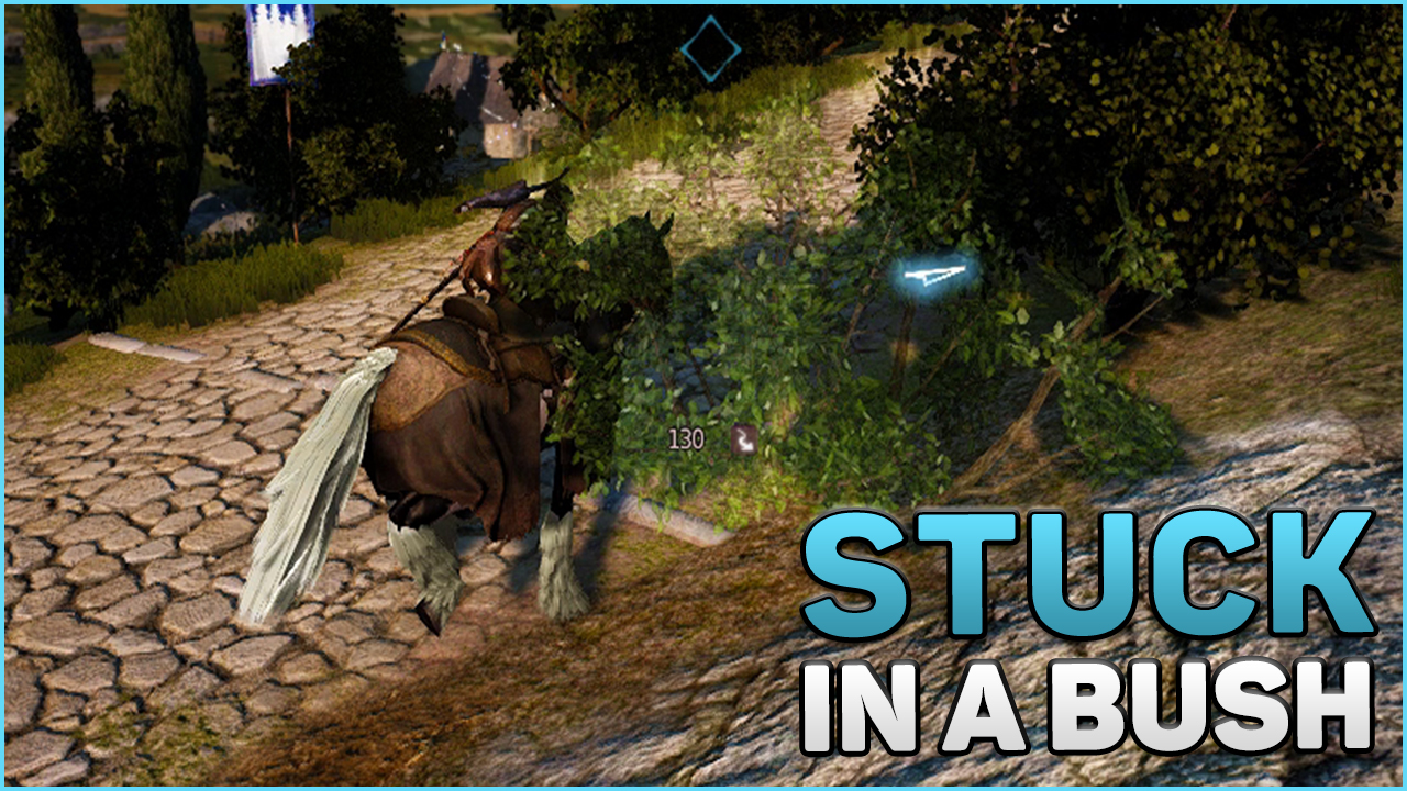 Black Desert Online Uh.. So I Got Stuck In A Bush.