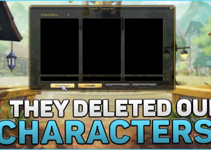 FlyFF – WTF – THEY DELETED OUR CHARACTERS?