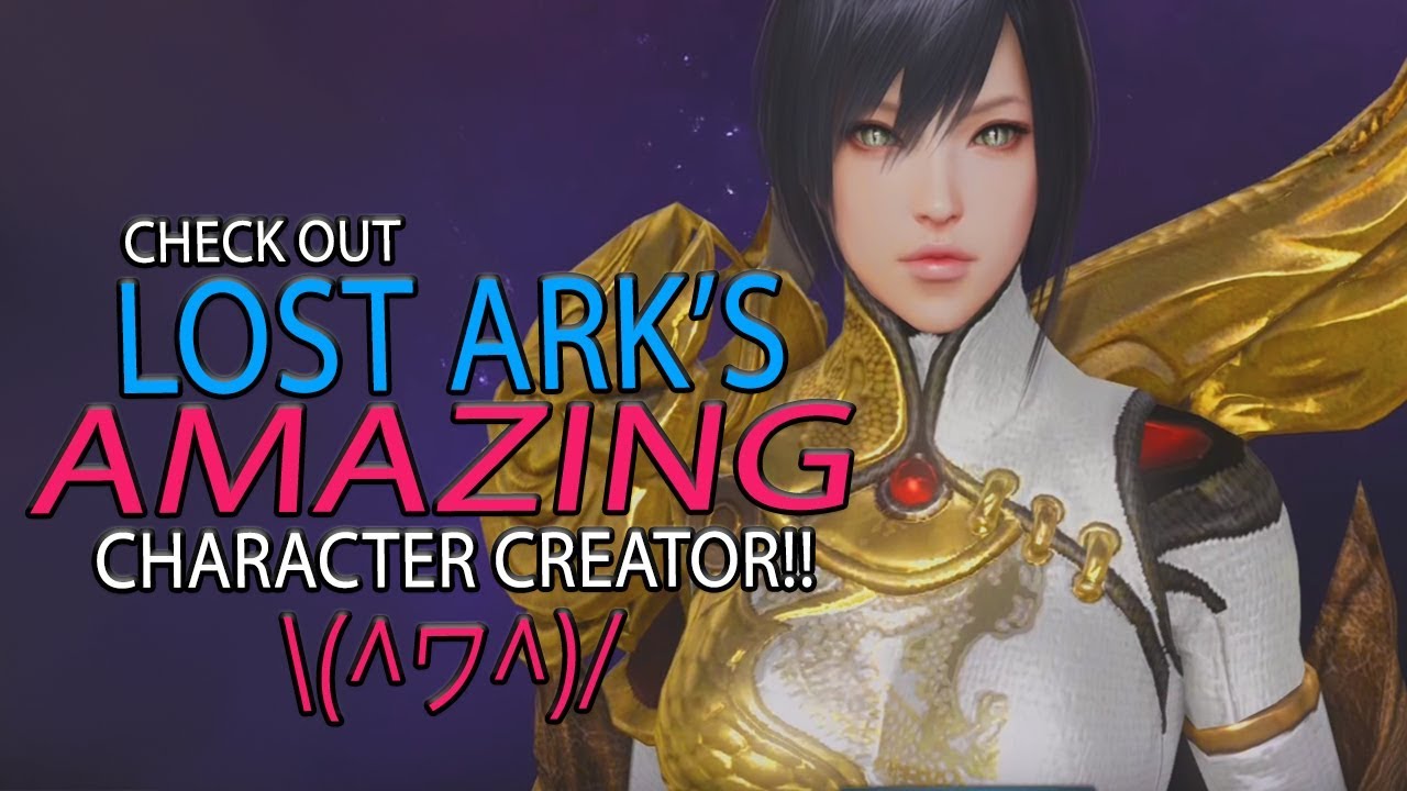 Lost Ark - Take A look At The Character Creator In This Hyped MMORPG