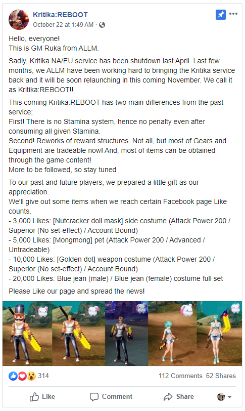 kritika-reboot-facebook-announcement