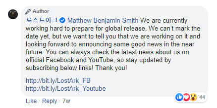 Lost Ark Release Date? Global Confirmation!