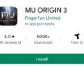 MU Origin 3 Accused of Manipulating Google Reviews
