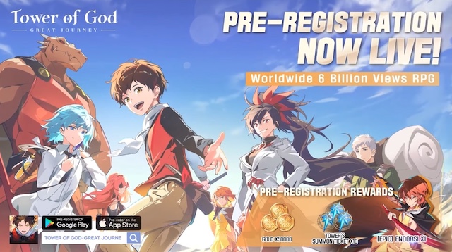 Tower of God: Great Journey Global Begins Pre-Registration in